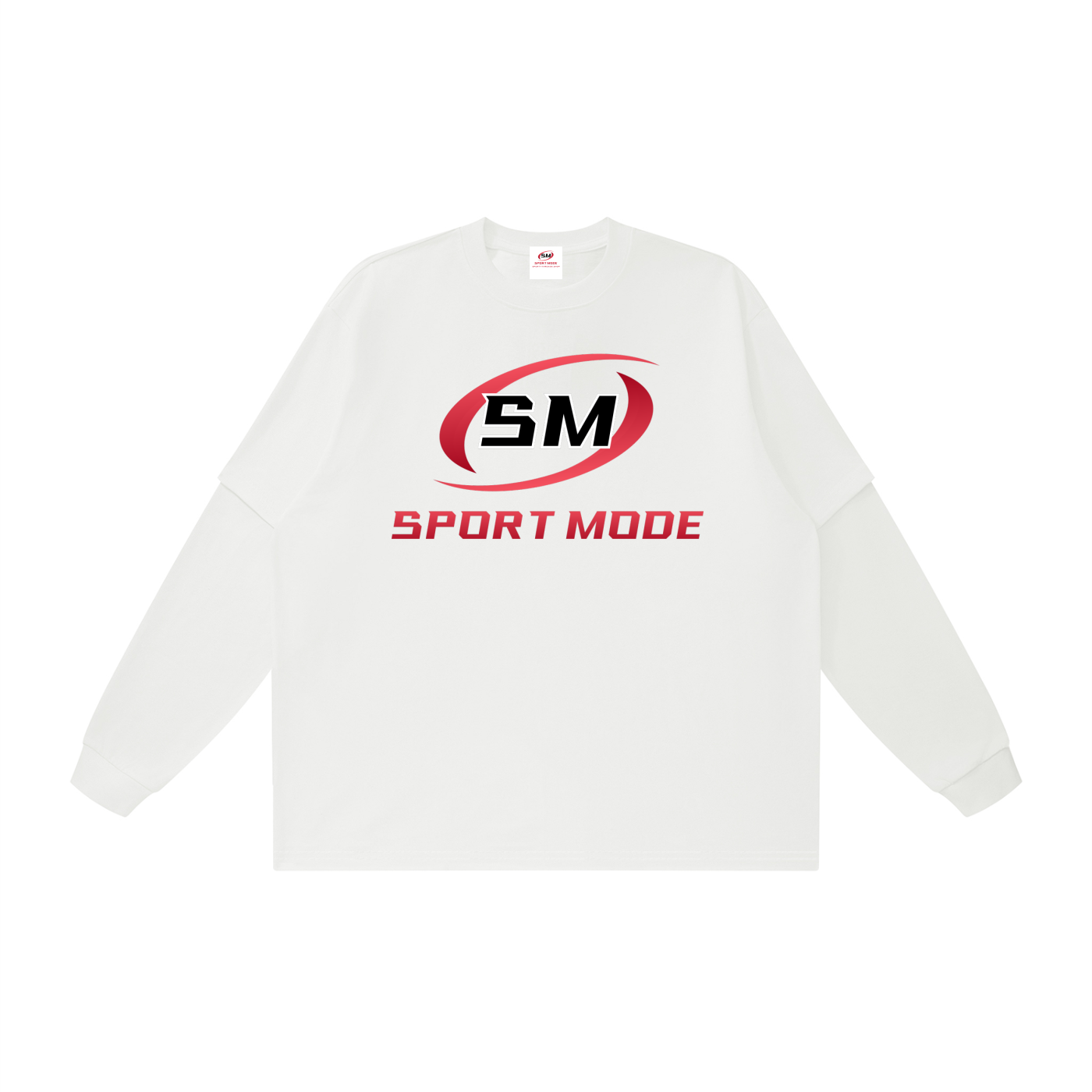 Ignite The Fight Sport Mode Unisex Layered Oversized T-Shirt