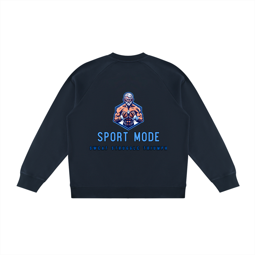 Turbo Sport Mode Unisex Color Block Crewneck Sweatshirt
