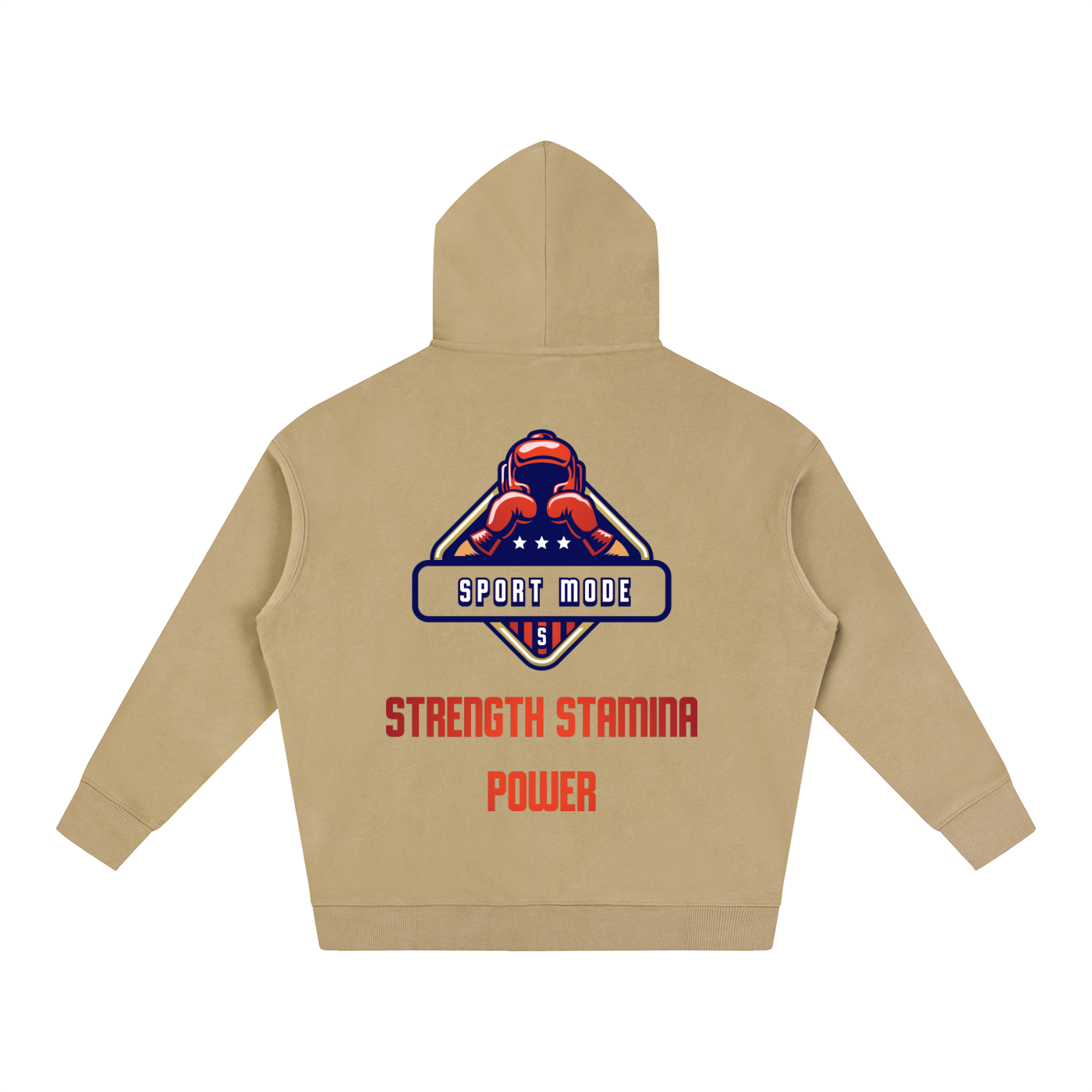 Cover Up Sport Mode Oversize Fleeced Hoodie