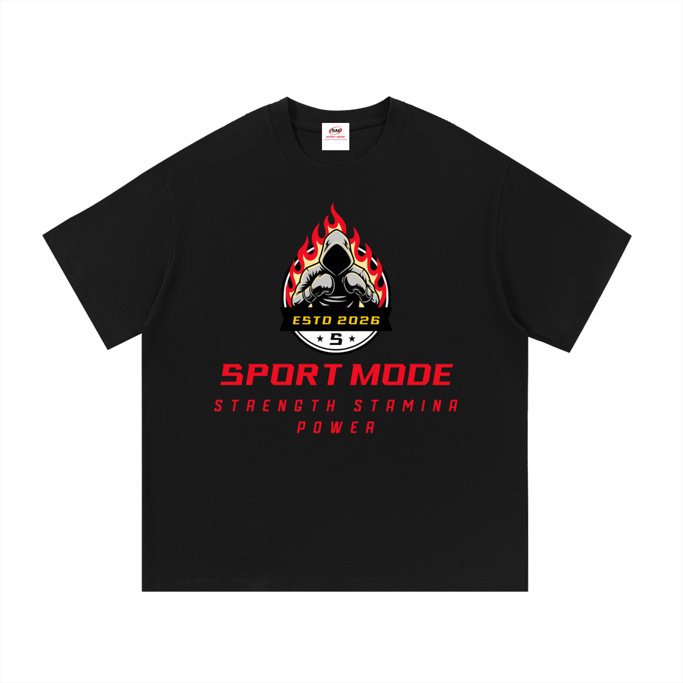 Double Trouble Sport Mode Essential Cotton T-Shirt