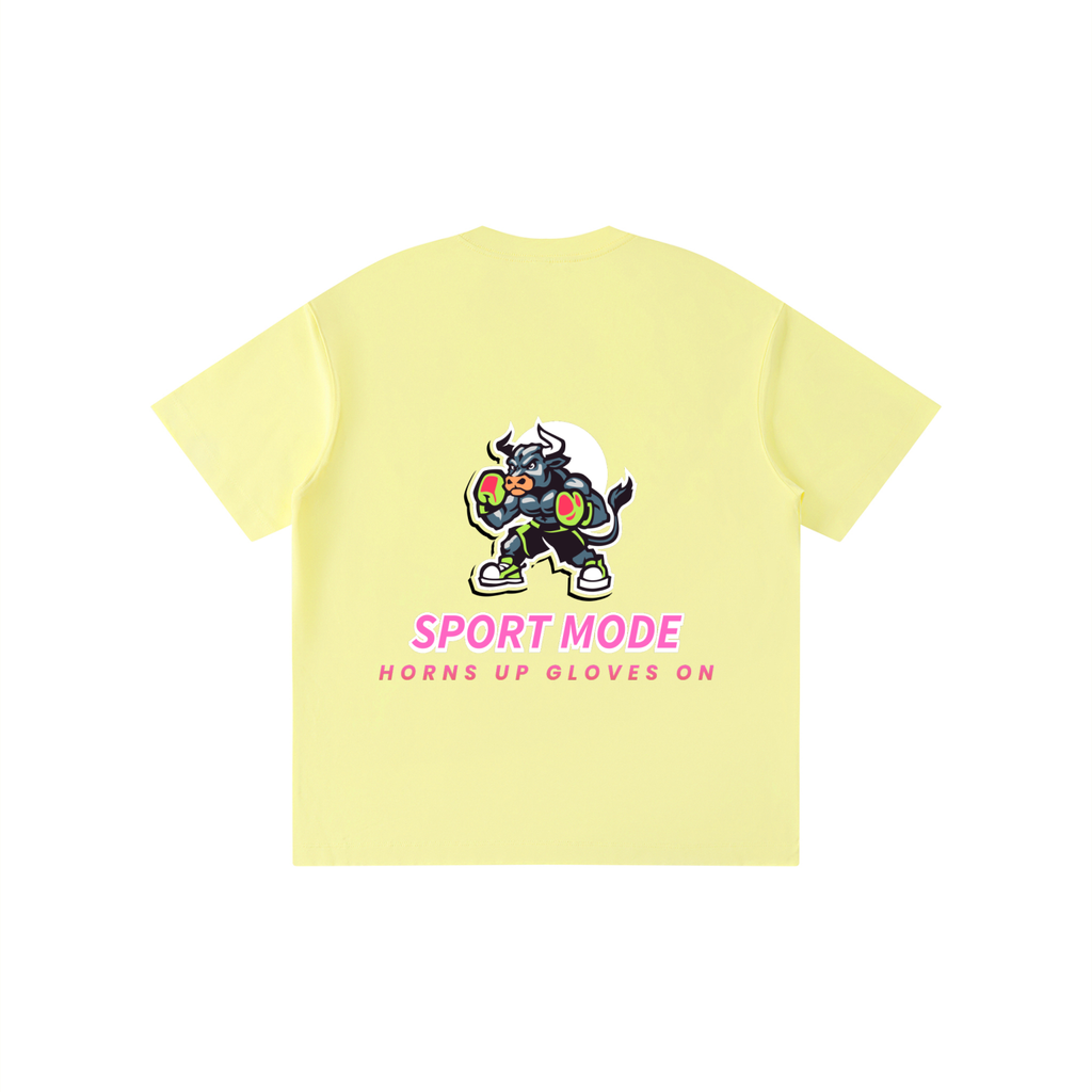 Happy Hooves Sport Mode Kid’s Solid Crewneck T-Shirt