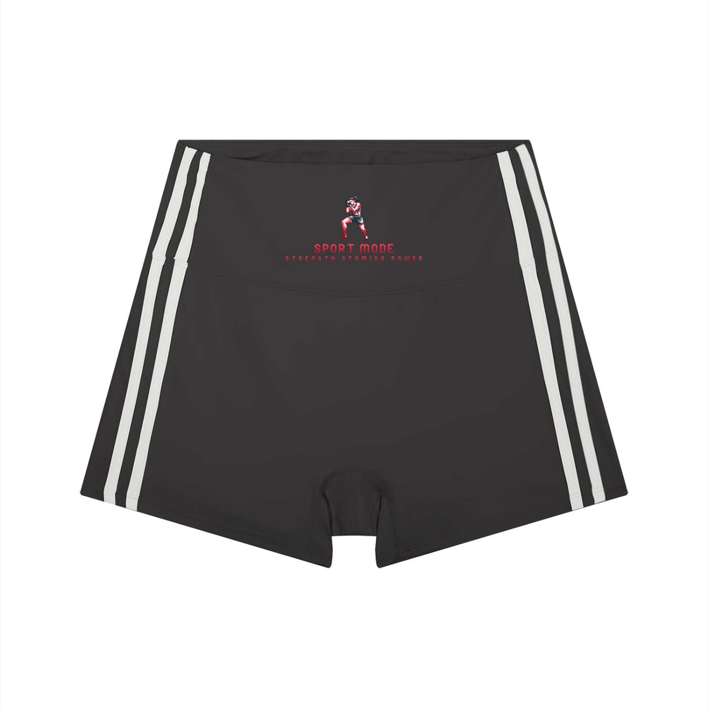 Women’s Sport Mode High-Waist Color Block Yoga Shorts