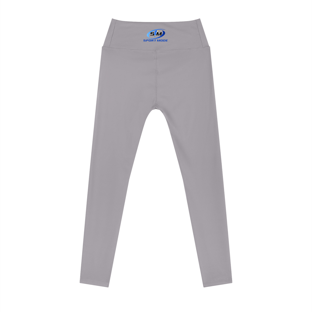 Flaming Blue Sport Mode Women’s High Rise Ankle Length Leggings