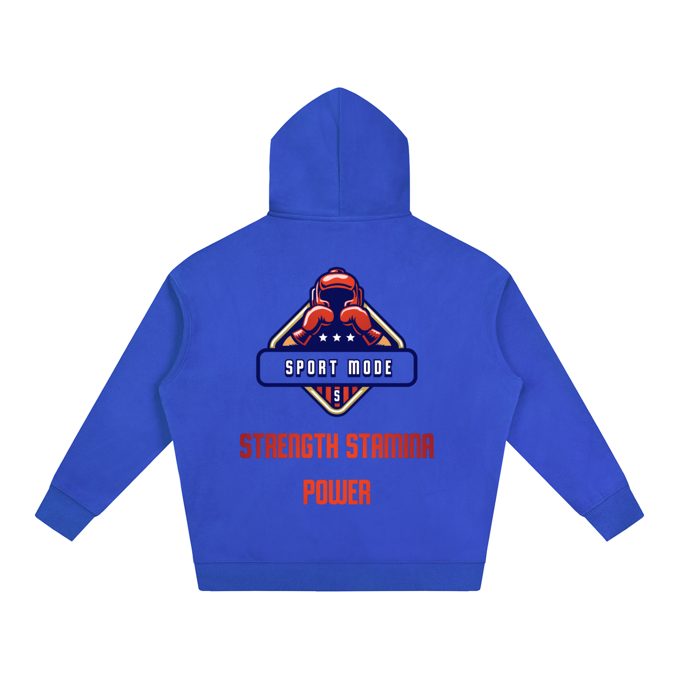 Cover Up Sport Mode Oversize Fleeced Hoodie