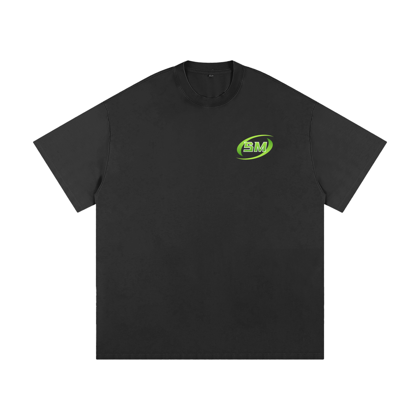 Green Glow Sport Mode Heavyweight Loose Fit T-Shirt