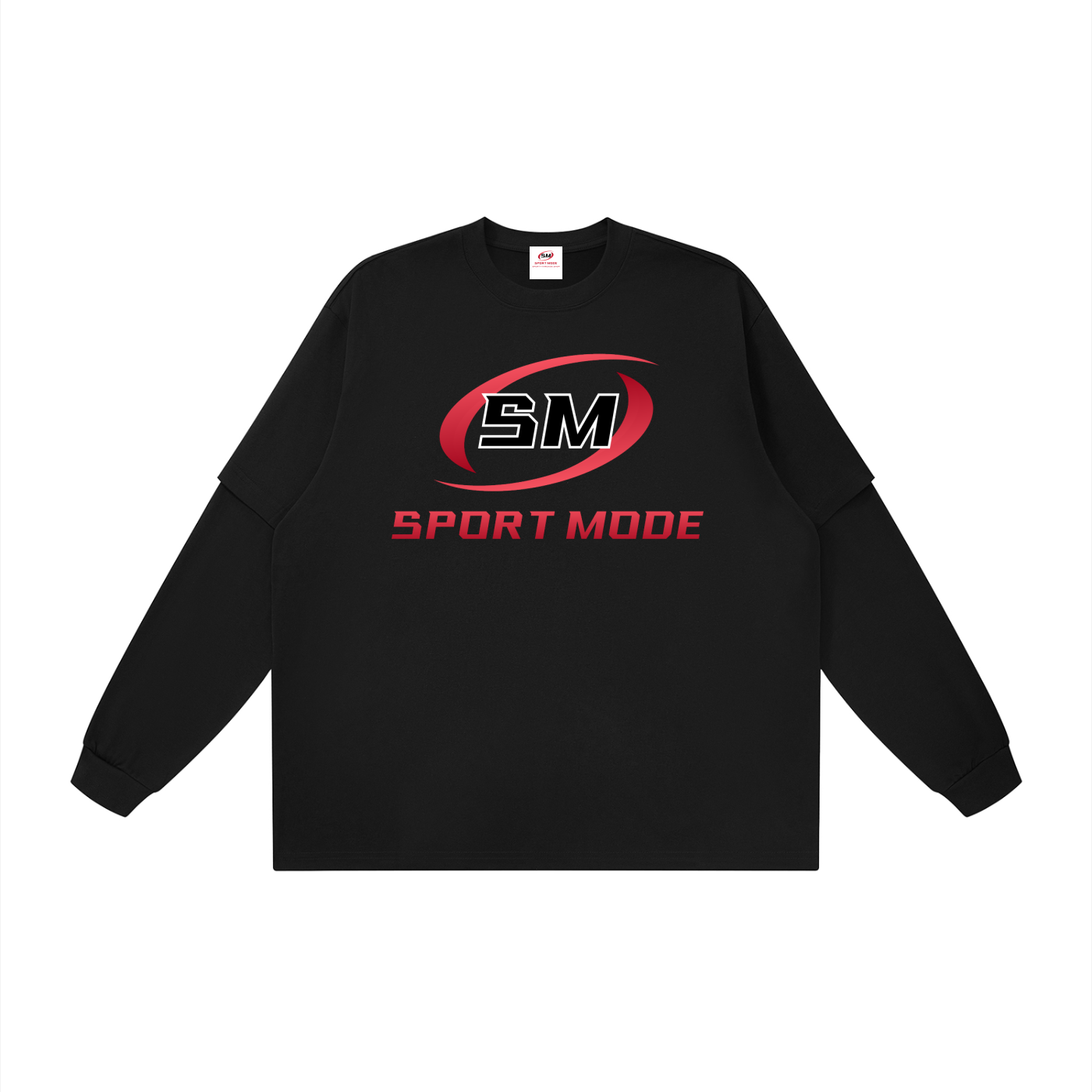 Ignite The Fight Sport Mode Unisex Layered Oversized T-Shirt