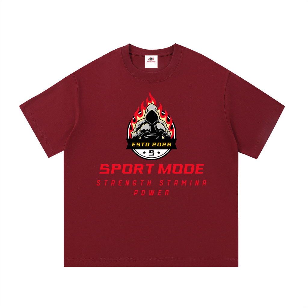 Double Trouble Sport Mode Essential Cotton T-Shirt