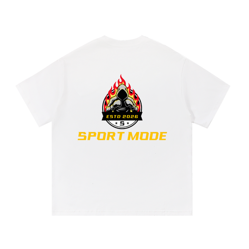 Double Trouble Sport Mode Essential Cotton T-Shirt
