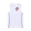 Red Swirl Sport Mode Men's Slim-Fit Topstitch Tank Top
