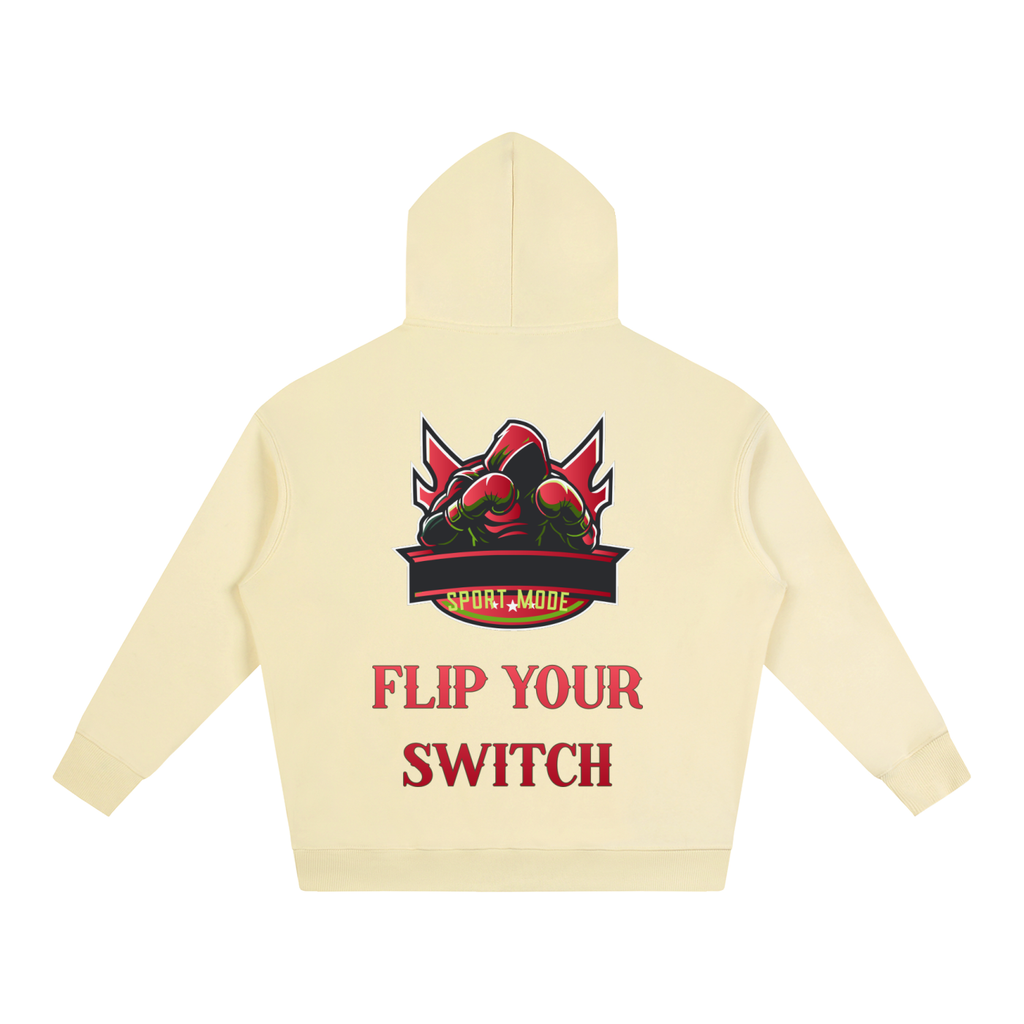 Flip Your Switch Sport Mode Oversize Fleeced Hoodie
