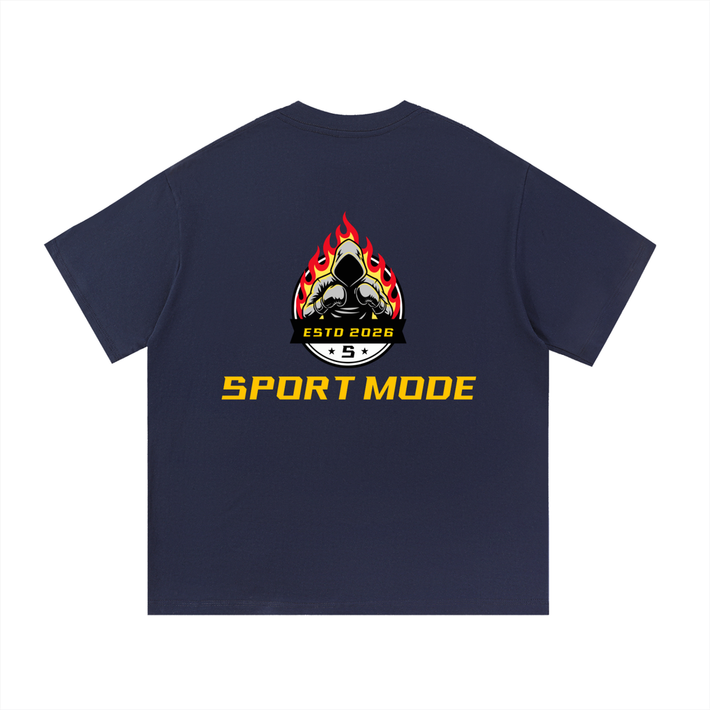 Double Trouble Sport Mode Essential Cotton T-Shirt