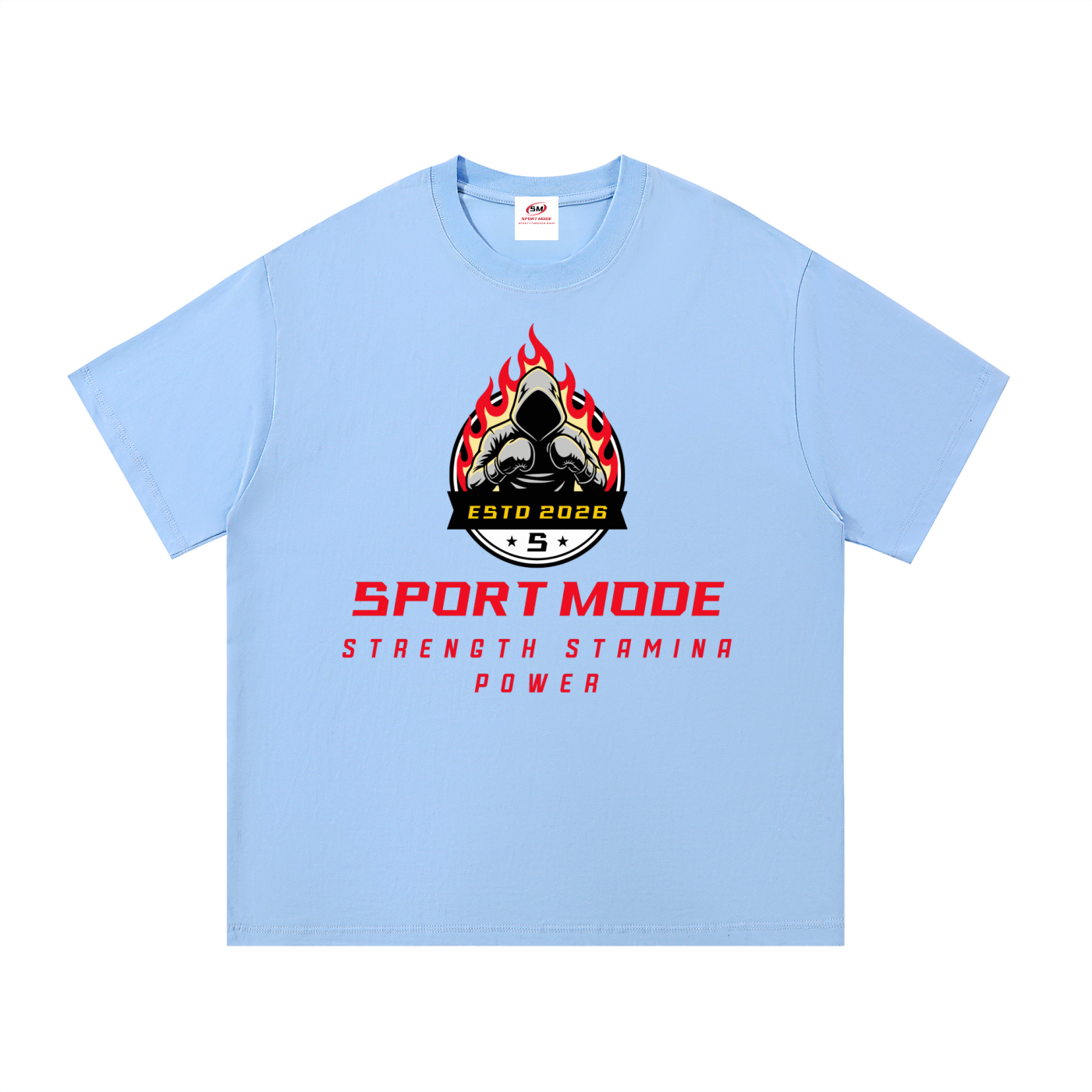 Double Trouble Sport Mode Essential Cotton T-Shirt