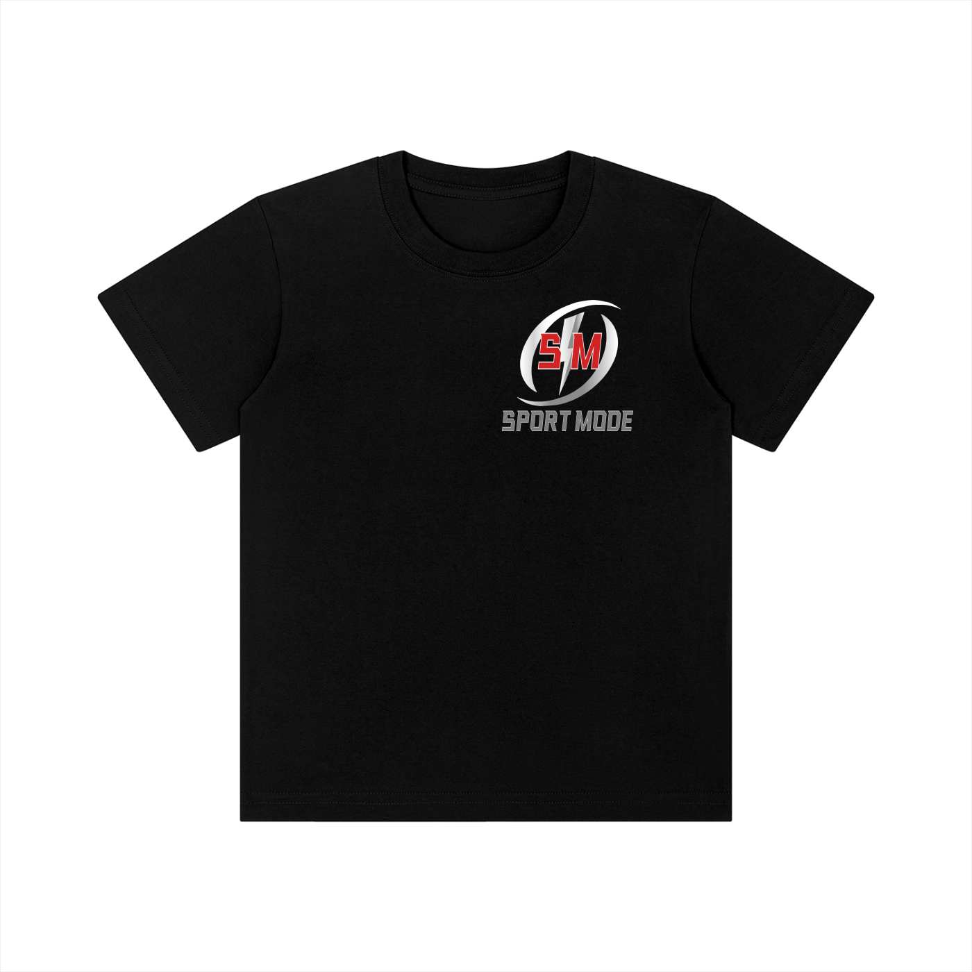 Red Wine Sport mode Kid's Crewneck Short Sleeve T-Shirt
