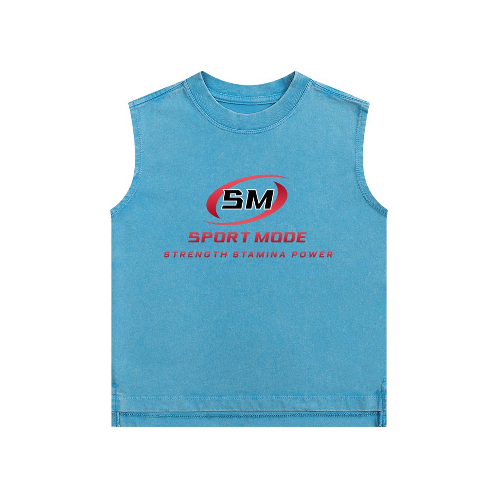 Sport Mode Center of the ring Snow Washed Kids' Tank Top