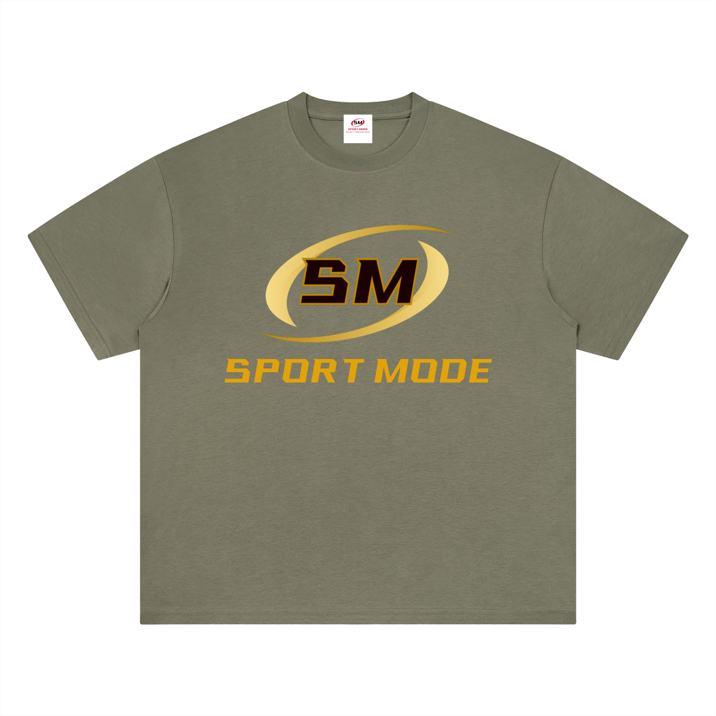 Sport Mode Gold Rush Men's Quick Dry Drop Shoulder T-Shirt
