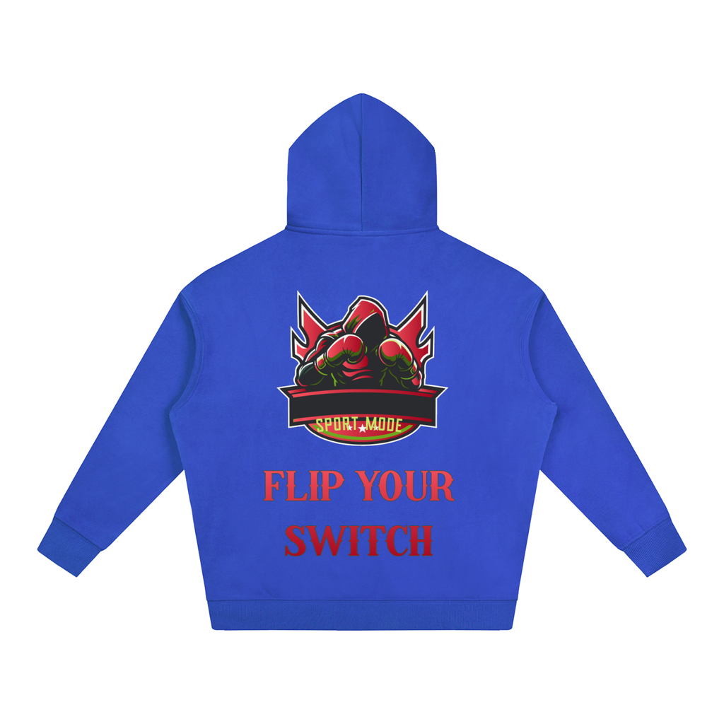 Flip Your Switch Sport Mode Oversize Fleeced Hoodie