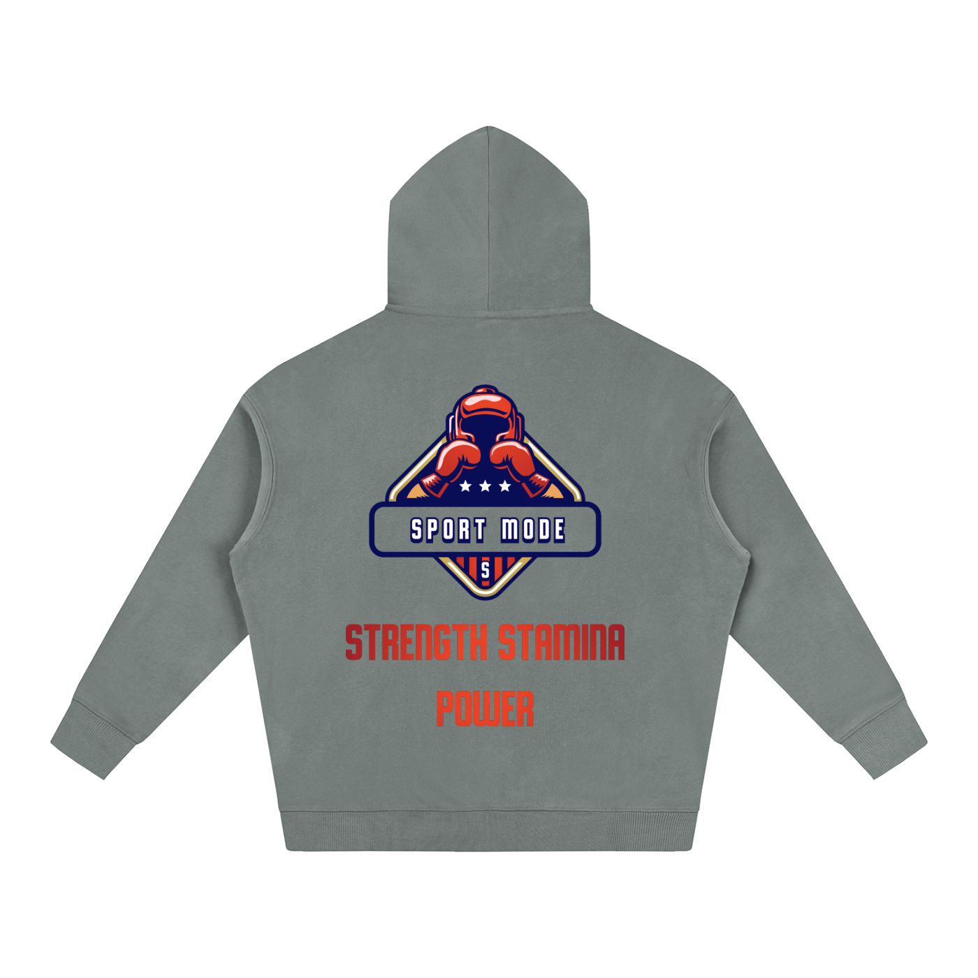 Cover Up Sport Mode Oversize Fleeced Hoodie