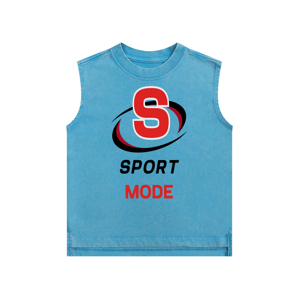 Sport Mode Champion In Training Snow Washed Kids' Tank Top