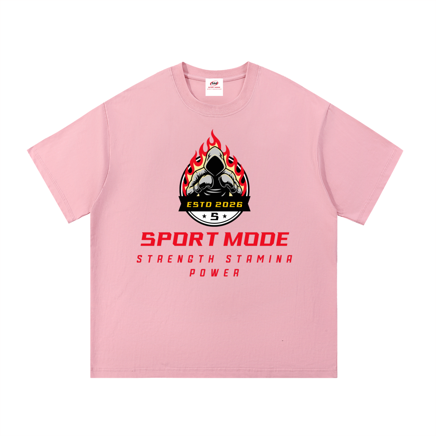 Double Trouble Sport Mode Essential Cotton T-Shirt