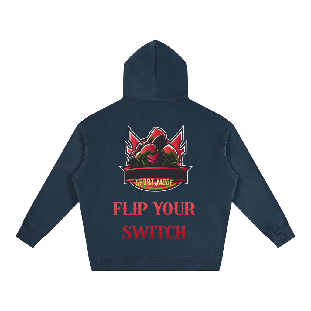 Flip Your Switch Sport Mode Oversize Fleeced Hoodie