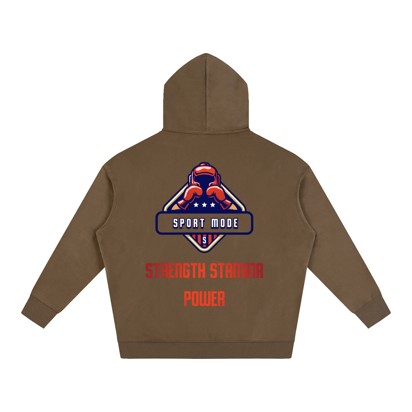 Cover Up Sport Mode Oversize Fleeced Hoodie