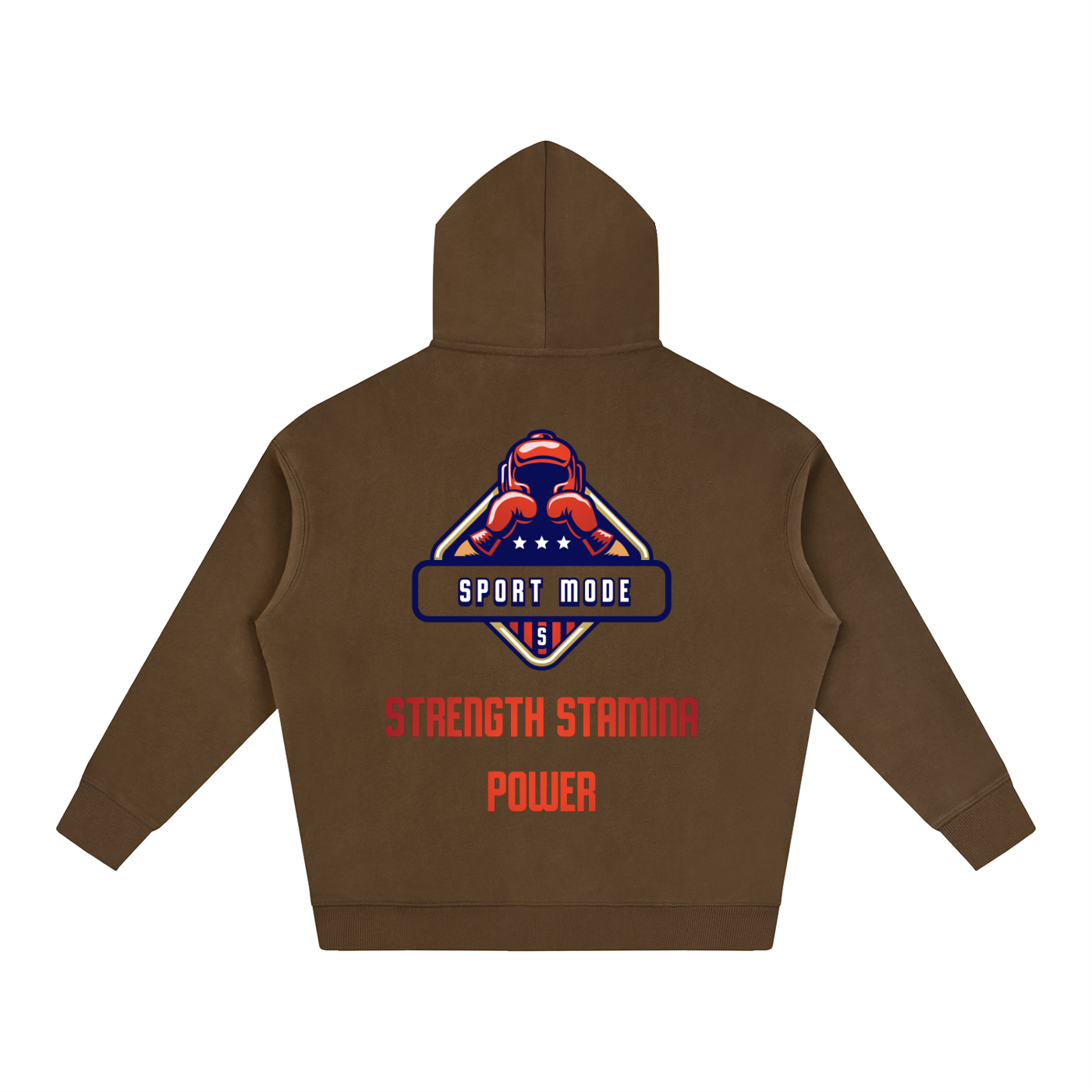 Cover Up Sport Mode Oversize Fleeced Hoodie