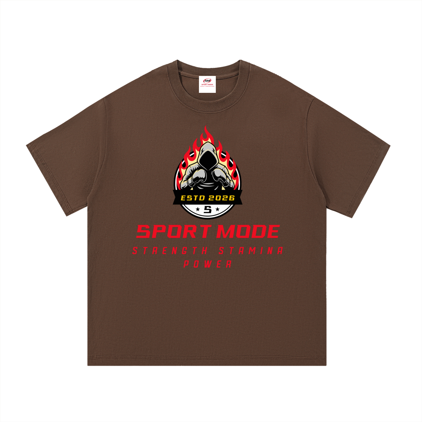 Double Trouble Sport Mode Essential Cotton T-Shirt