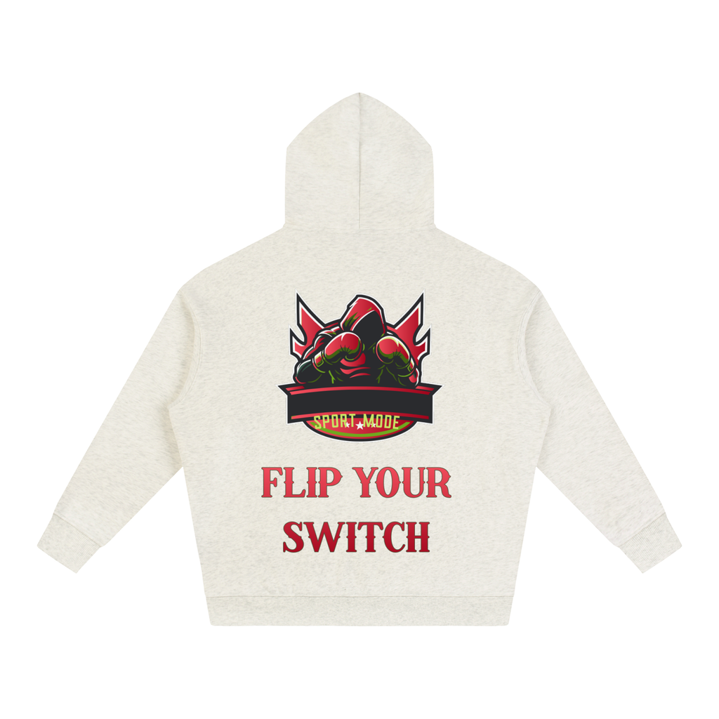 Flip Your Switch Sport Mode Oversize Fleeced Hoodie