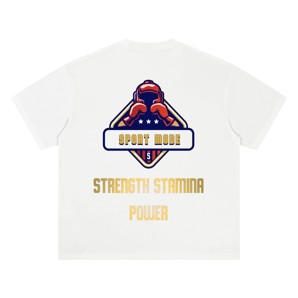 Sport Mode Gold Rush Men's Quick Dry Drop Shoulder T-Shirt