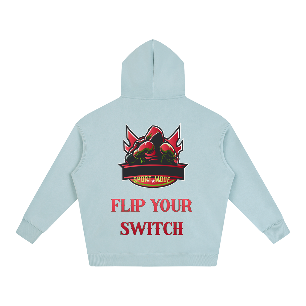Flip Your Switch Sport Mode Oversize Fleeced Hoodie
