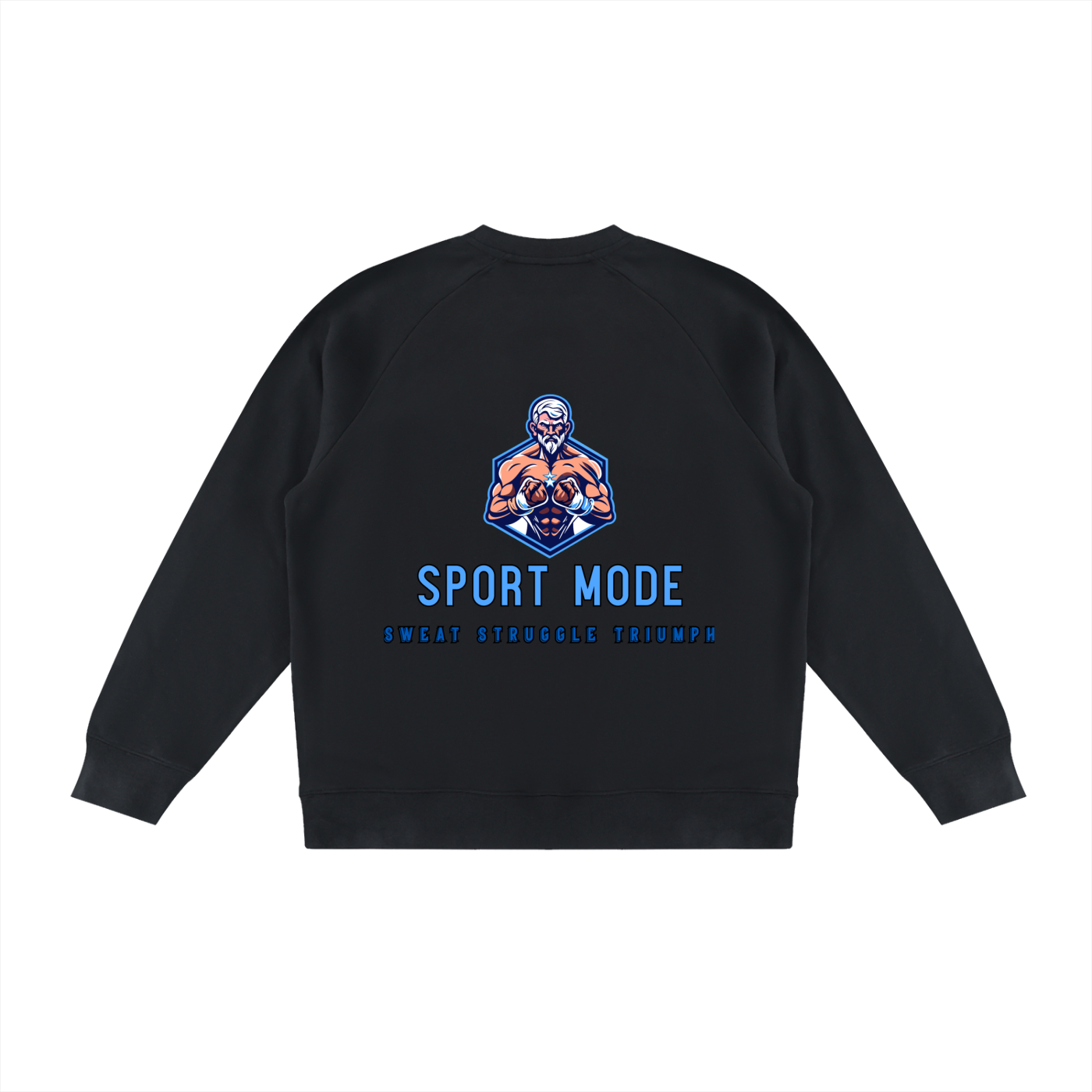 Turbo Sport Mode Unisex Color Block Crewneck Sweatshirt