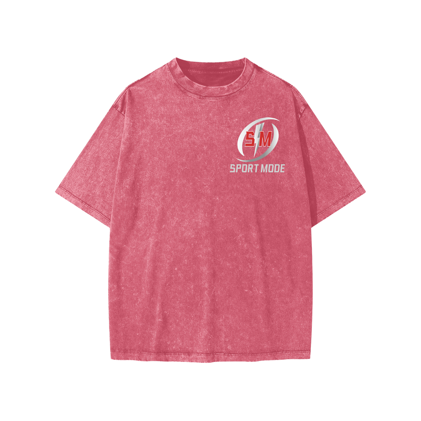 Sport Mode Bull In Action Snow Washed Kids' T-Shirt