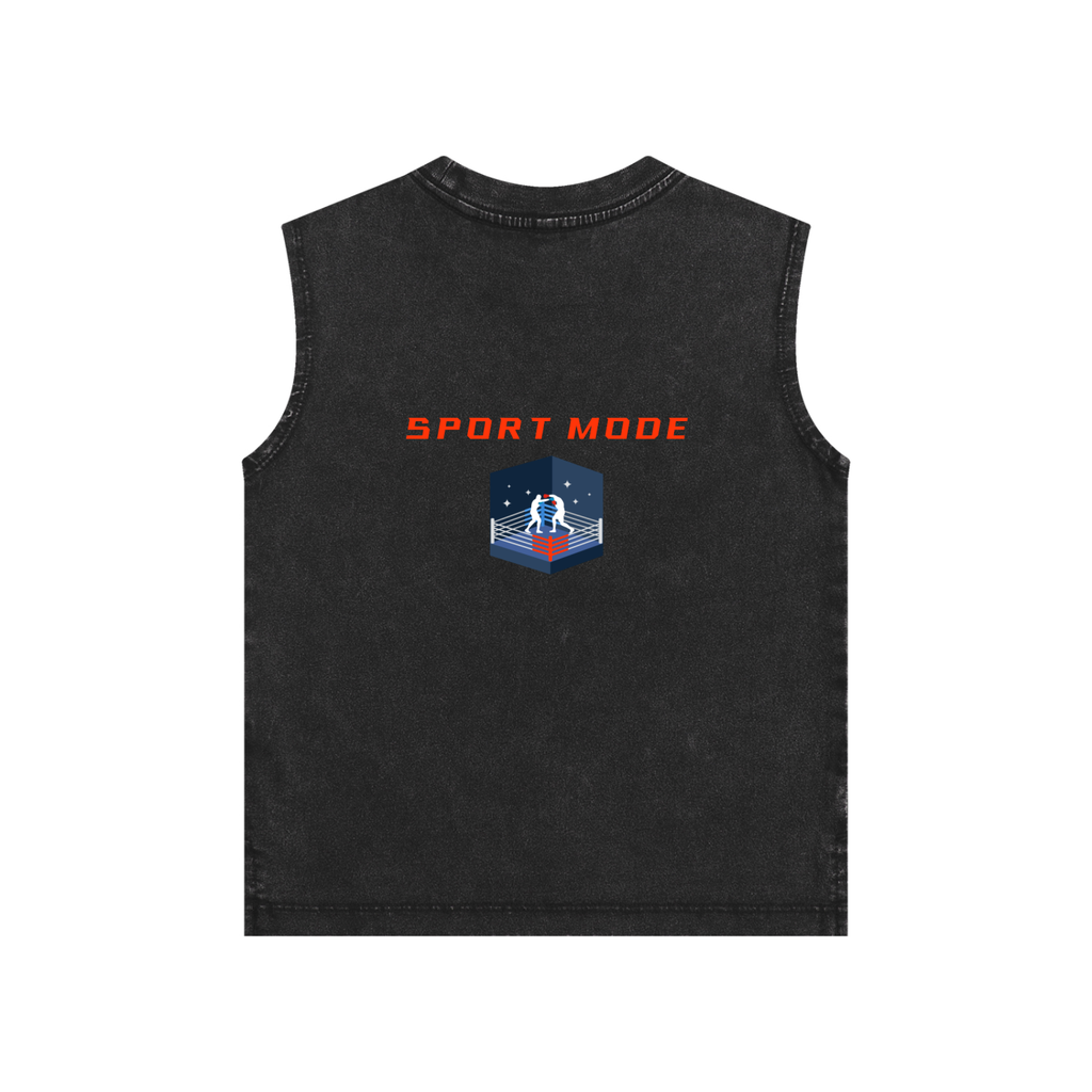 Sport Mode Snow Washed Kids' Tank Top