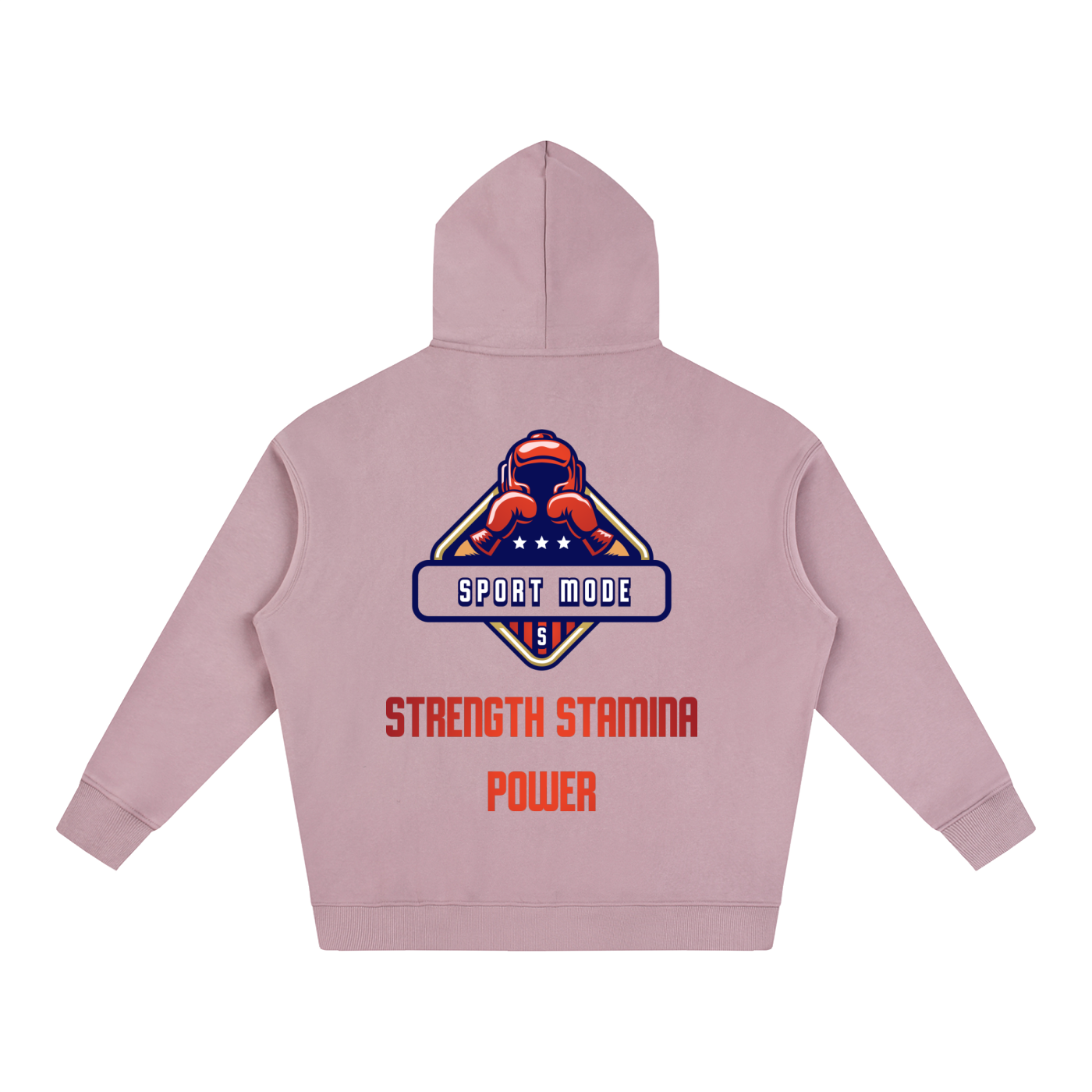 Cover Up Sport Mode Oversize Fleeced Hoodie