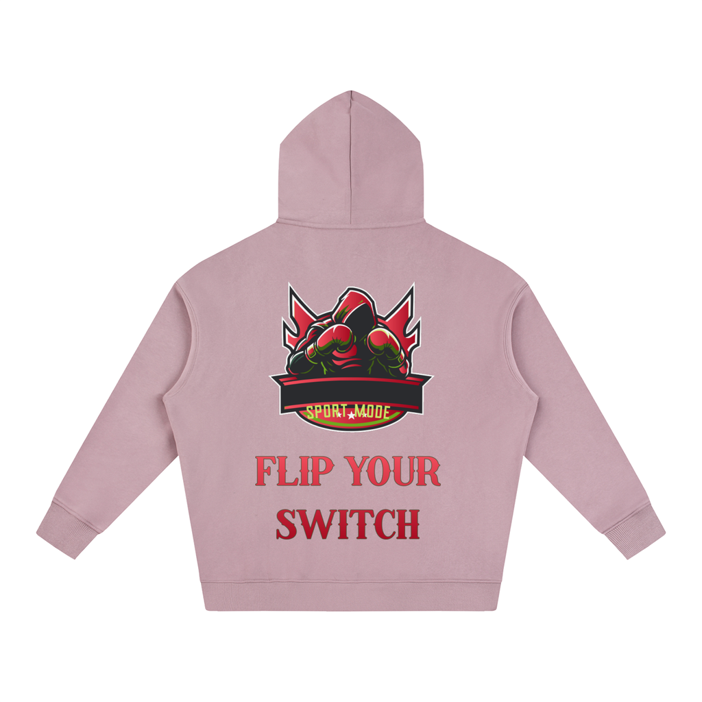 Flip Your Switch Sport Mode Oversize Fleeced Hoodie