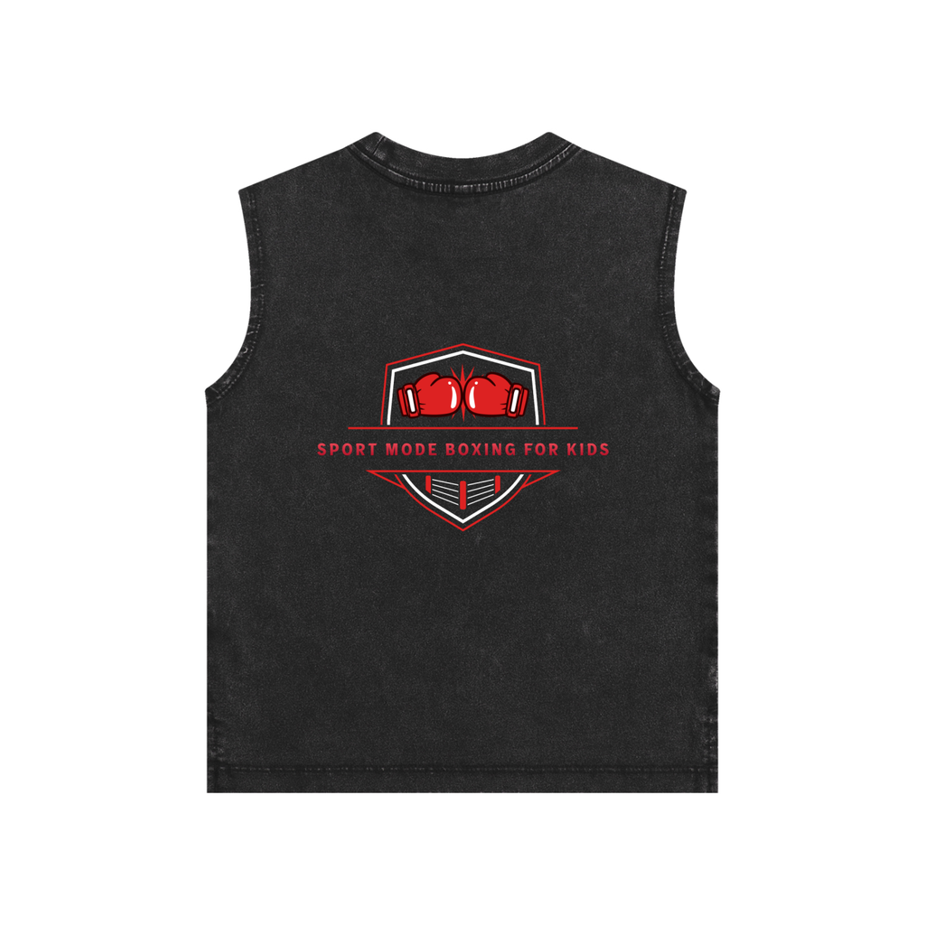 Sport Mode Champion In Training Snow Washed Kids' Tank Top