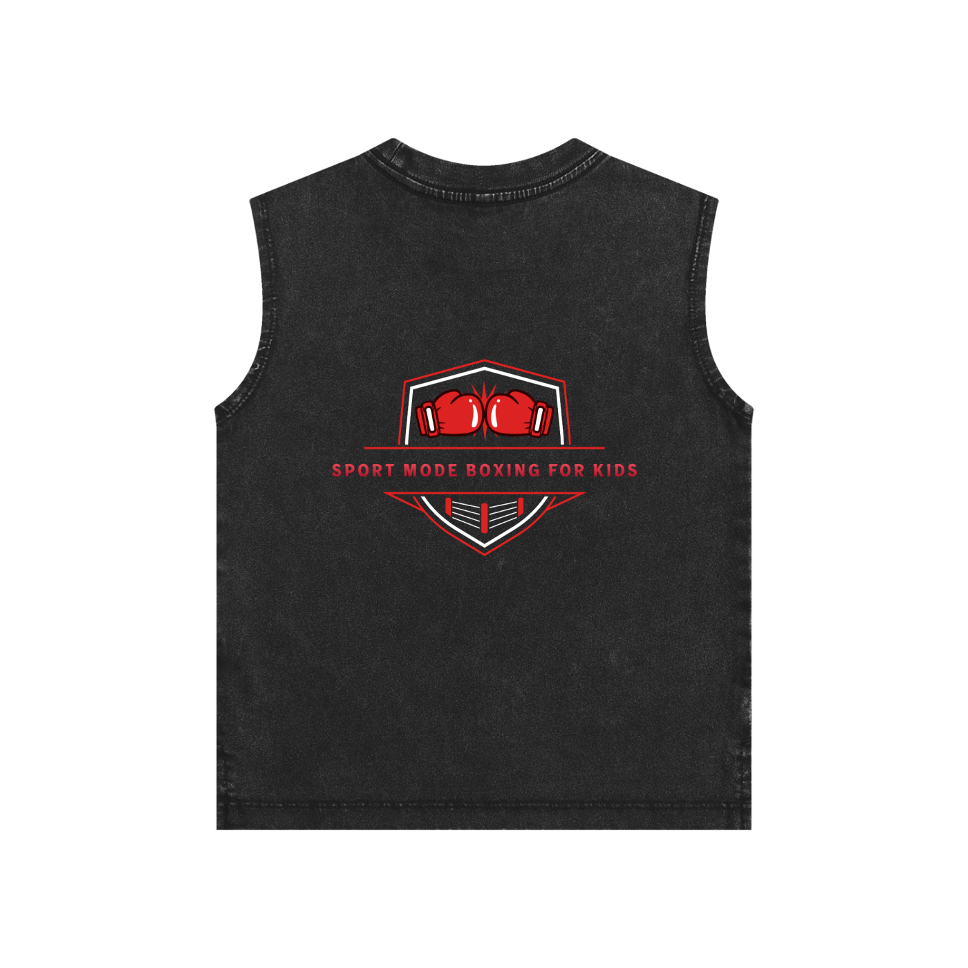 Sport Mode Champion In Training Snow Washed Kids' Tank Top