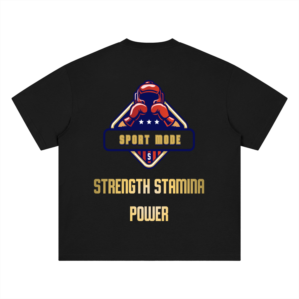Sport Mode Gold Rush Men's Quick Dry Drop Shoulder T-Shirt