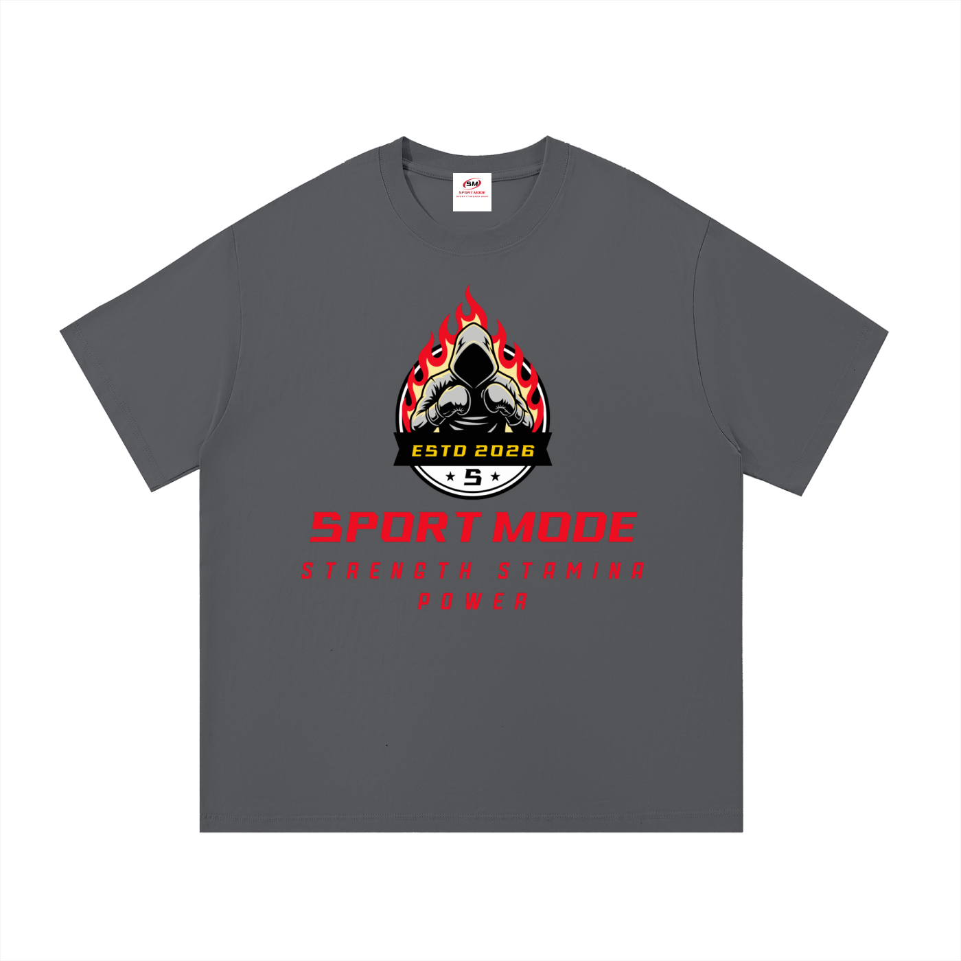 Double Trouble Sport Mode Essential Cotton T-Shirt