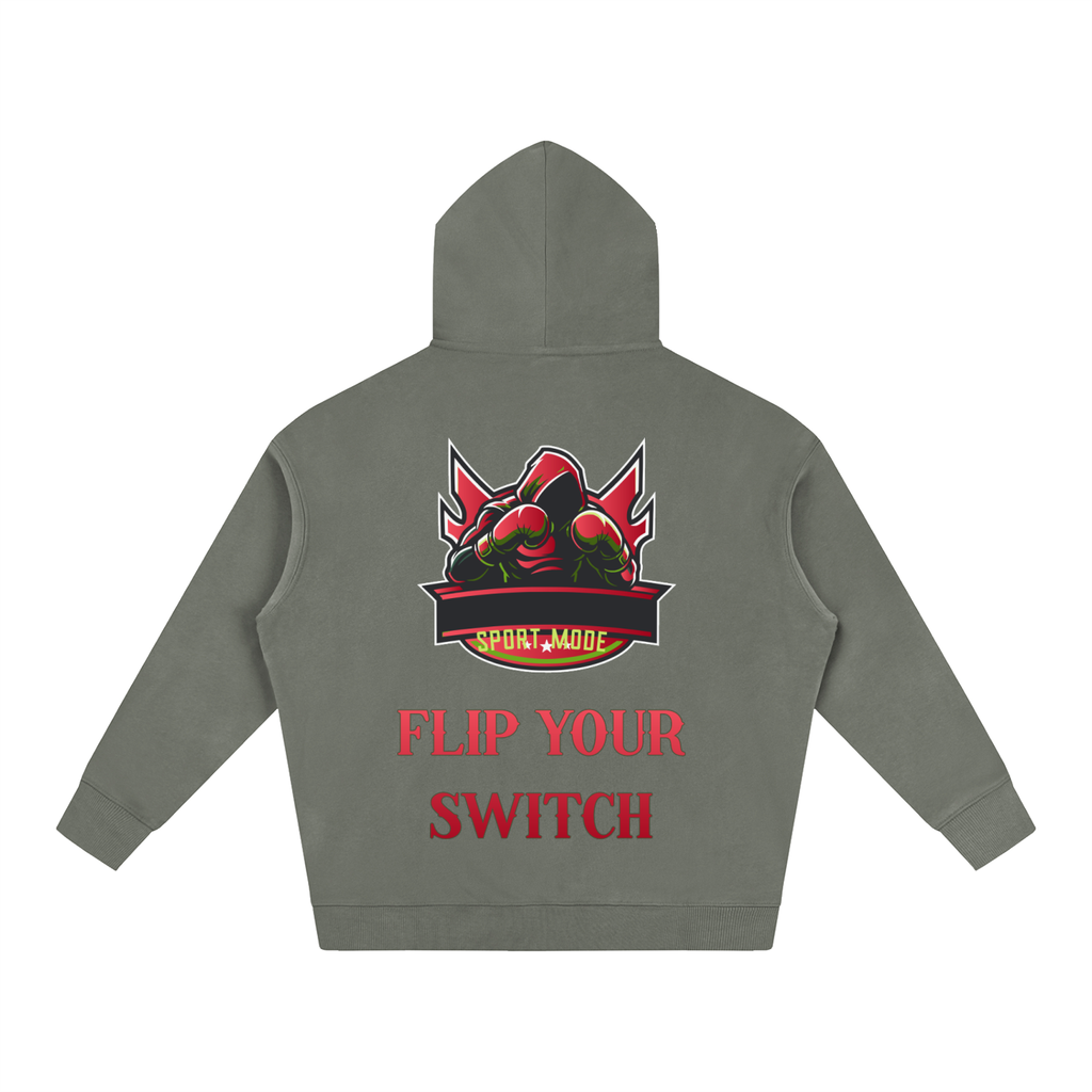 Flip Your Switch Sport Mode Oversize Fleeced Hoodie