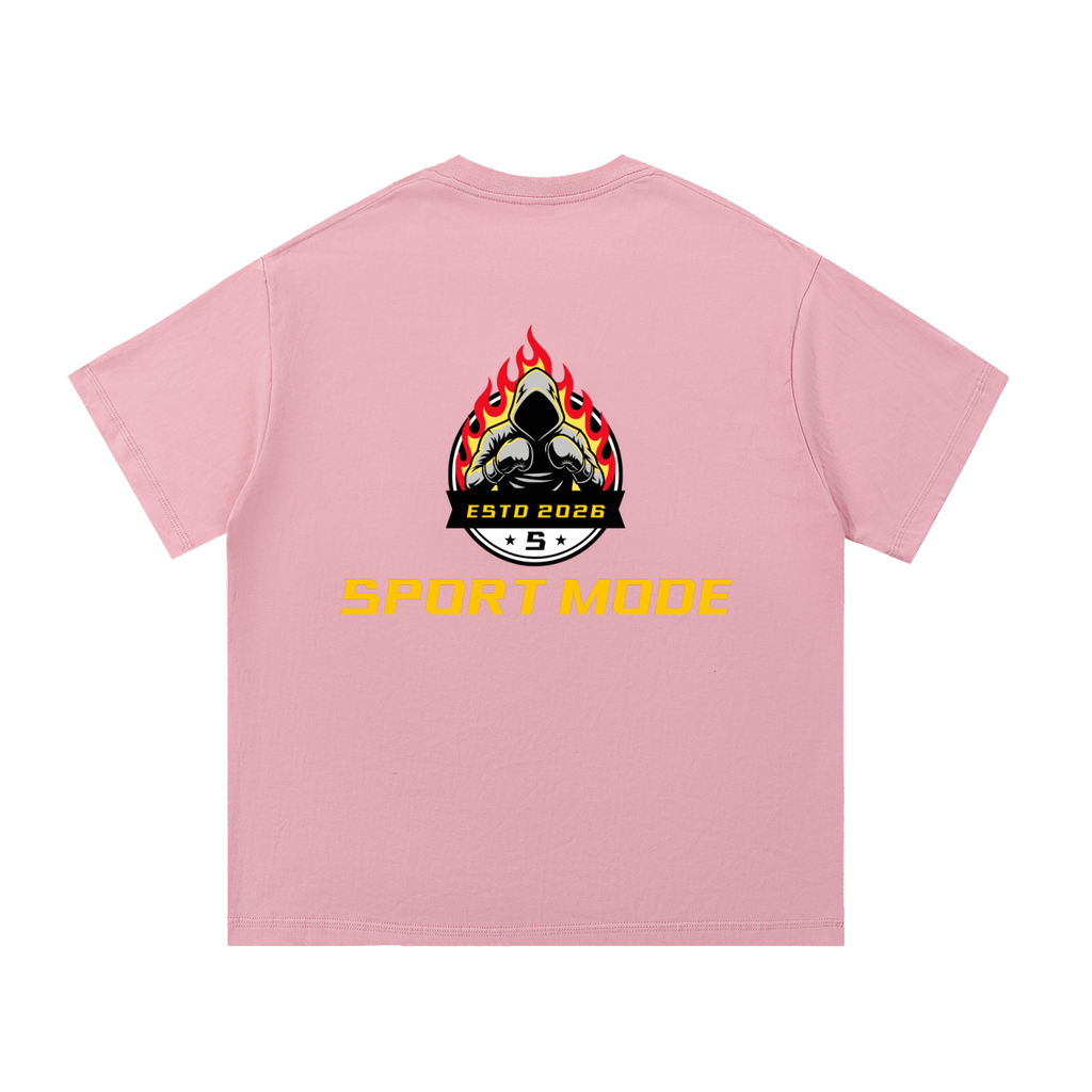Double Trouble Sport Mode Essential Cotton T-Shirt
