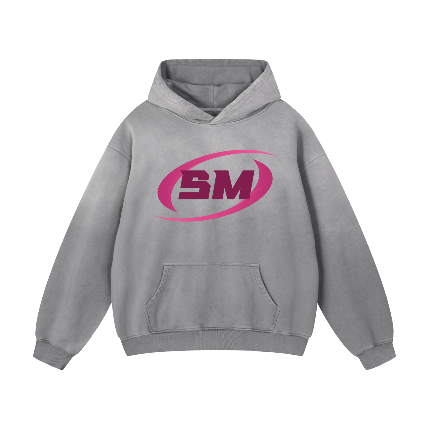 Pink Sport Mode Orthodox Heavyweight Sunfade Oversized Hoodie