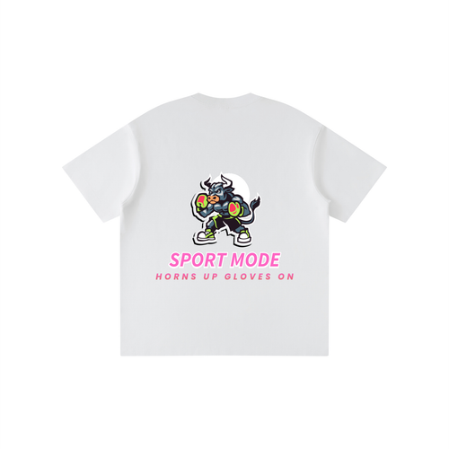 Happy Hooves Sport Mode Kid’s Solid Crewneck T-Shirt