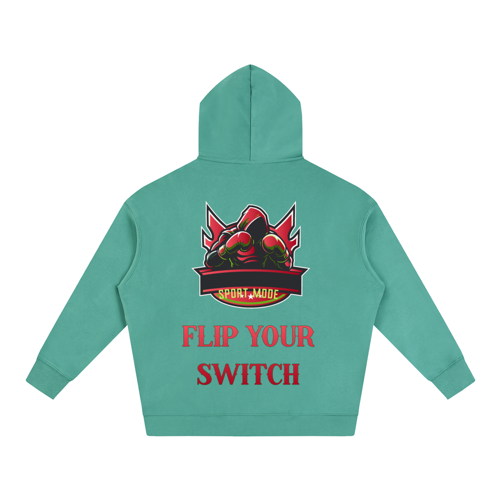Flip Your Switch Sport Mode Oversize Fleeced Hoodie