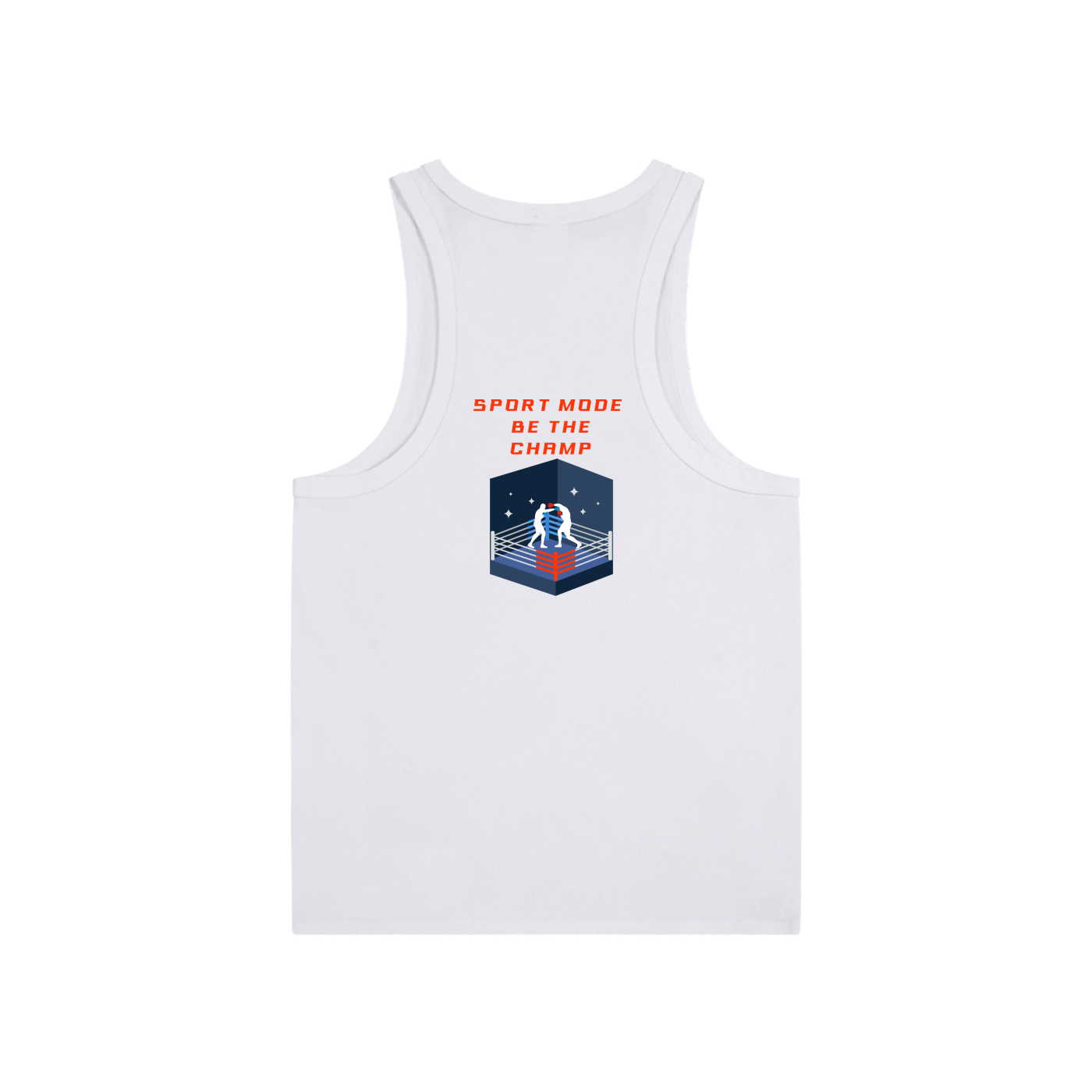 Sport Mode Be The Champ Muscle Tank Top