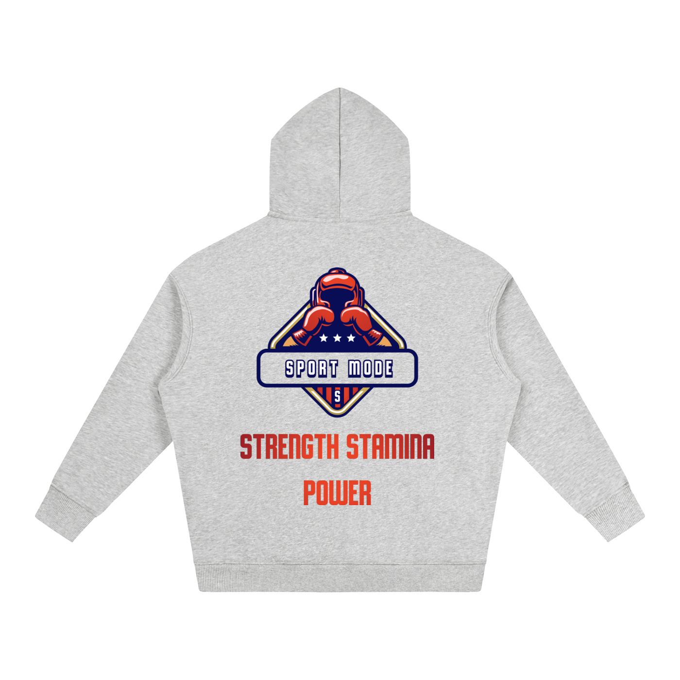 Cover Up Sport Mode Oversize Fleeced Hoodie