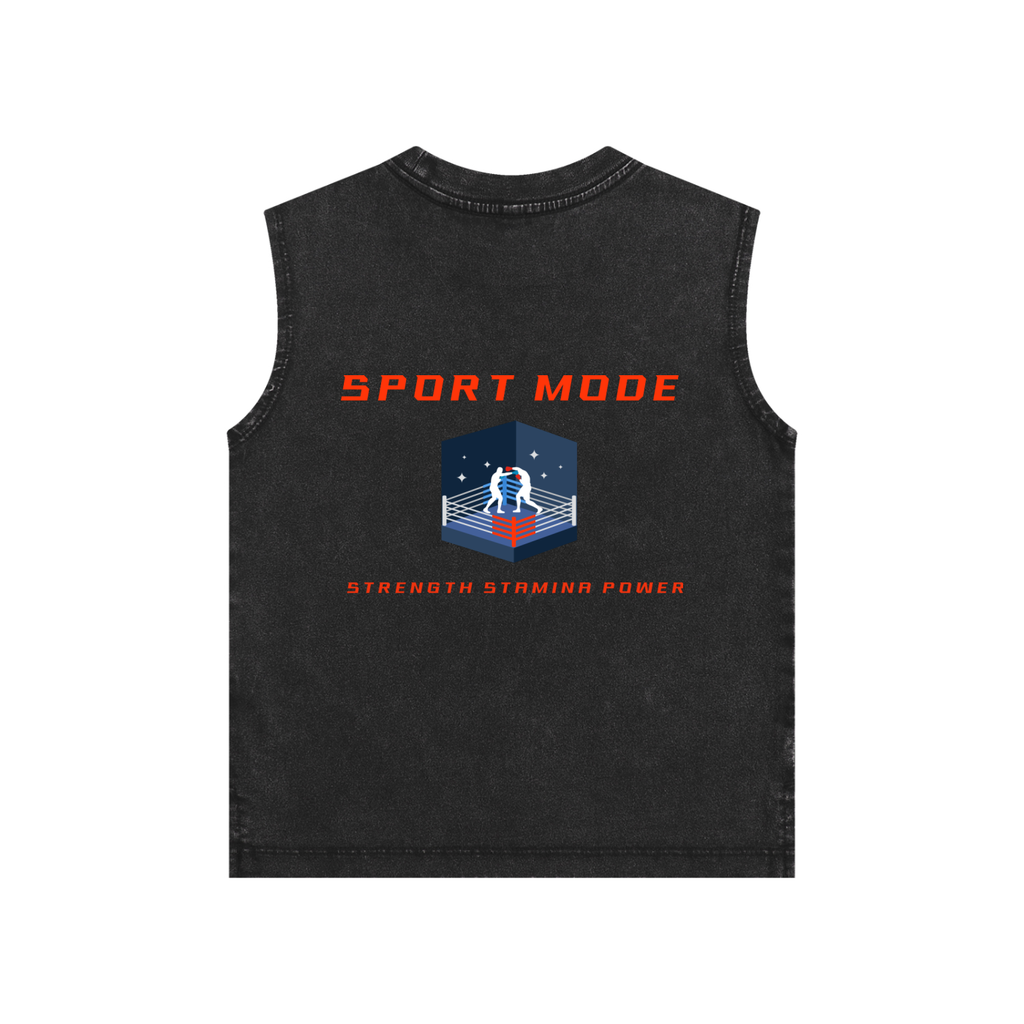Sport Mode Snow Washed Kids' Tank Top