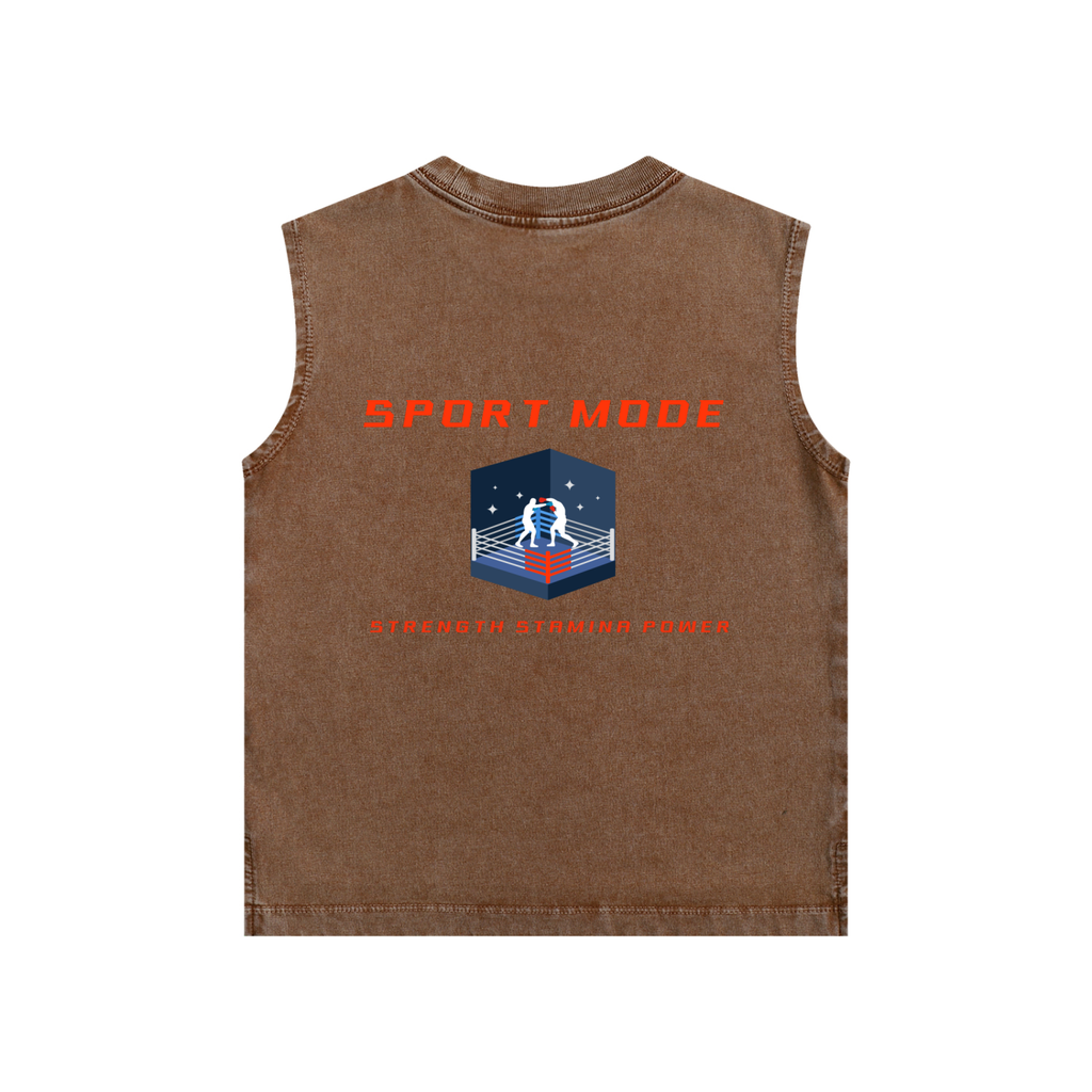 Sport Mode Snow Washed Kids' Tank Top