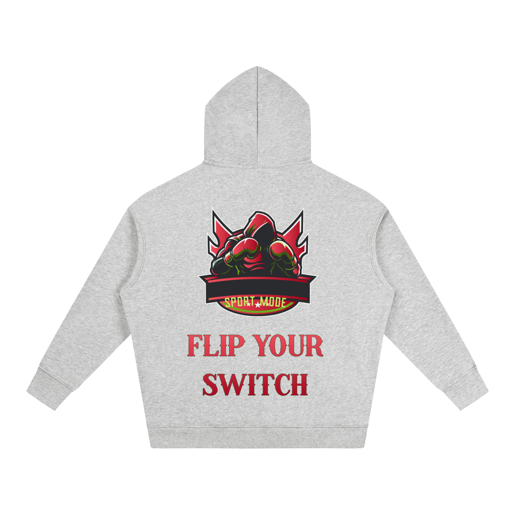 Flip Your Switch Sport Mode Oversize Fleeced Hoodie