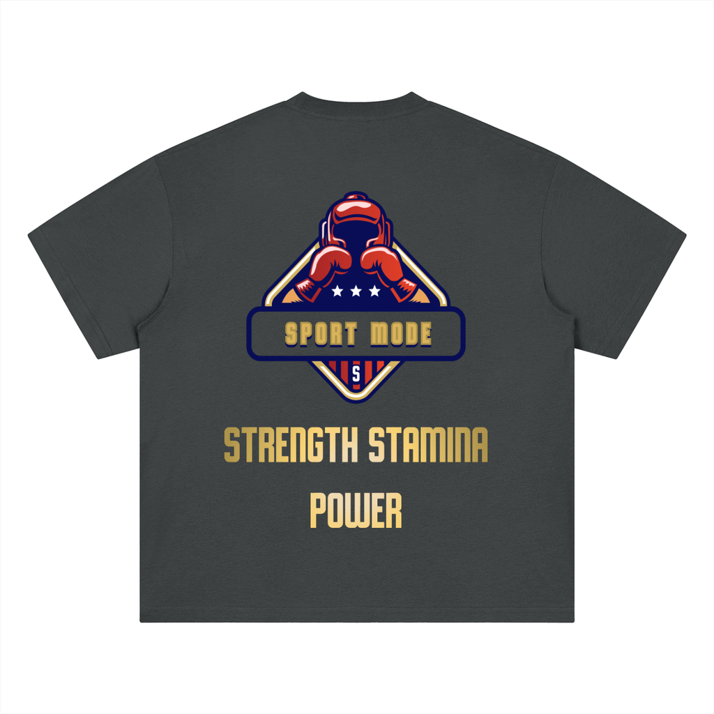 Sport Mode Gold Rush Men's Quick Dry Drop Shoulder T-Shirt